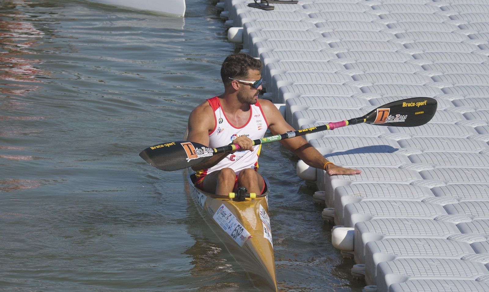 Szeged 2019 K1 M 200 Carlos Garrote Previa 02