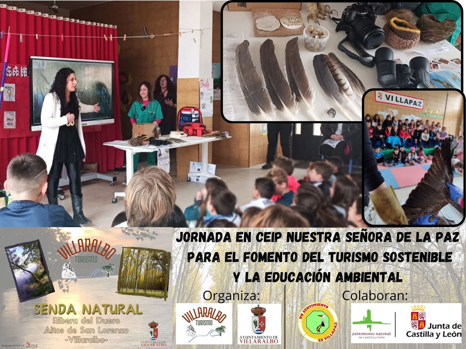 Los escolares de Villaralbo disfrutan de una jornada con la Senda Natural Ribera de Duero – Altos de San Lorenzo” como protagonista.