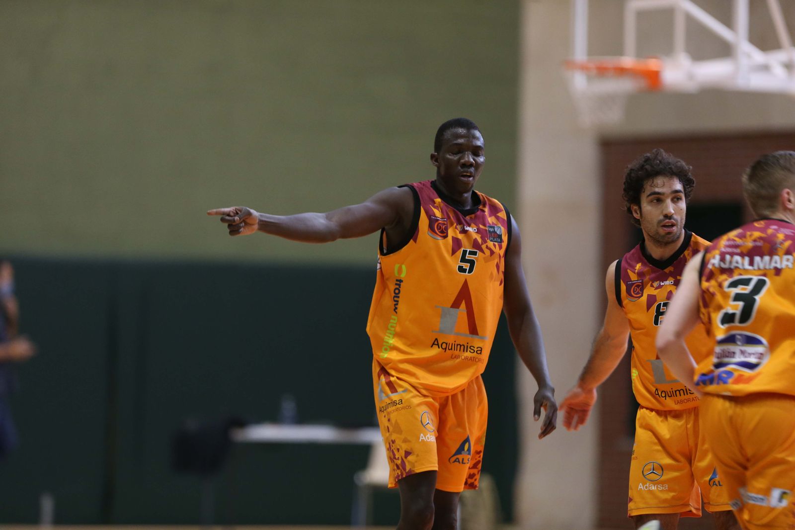 Dieye, en el choque ante Alcobendas.