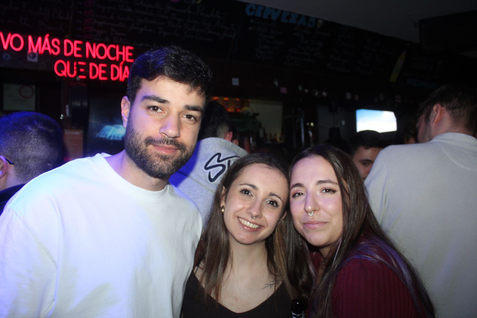 Salamanca de noche, sabado 20 de diciembre