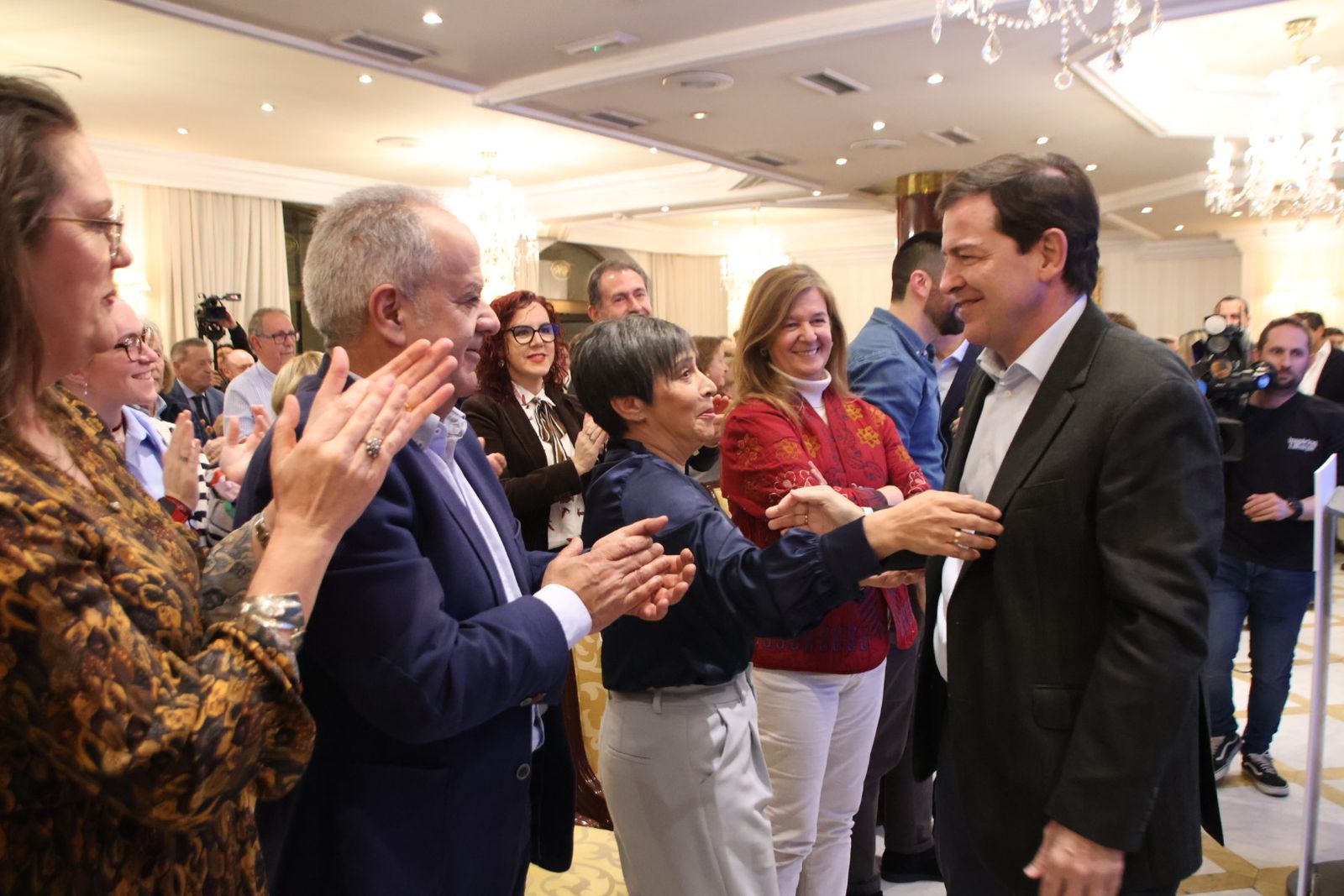 Mañueco junto a Carbayo prearranque campaña