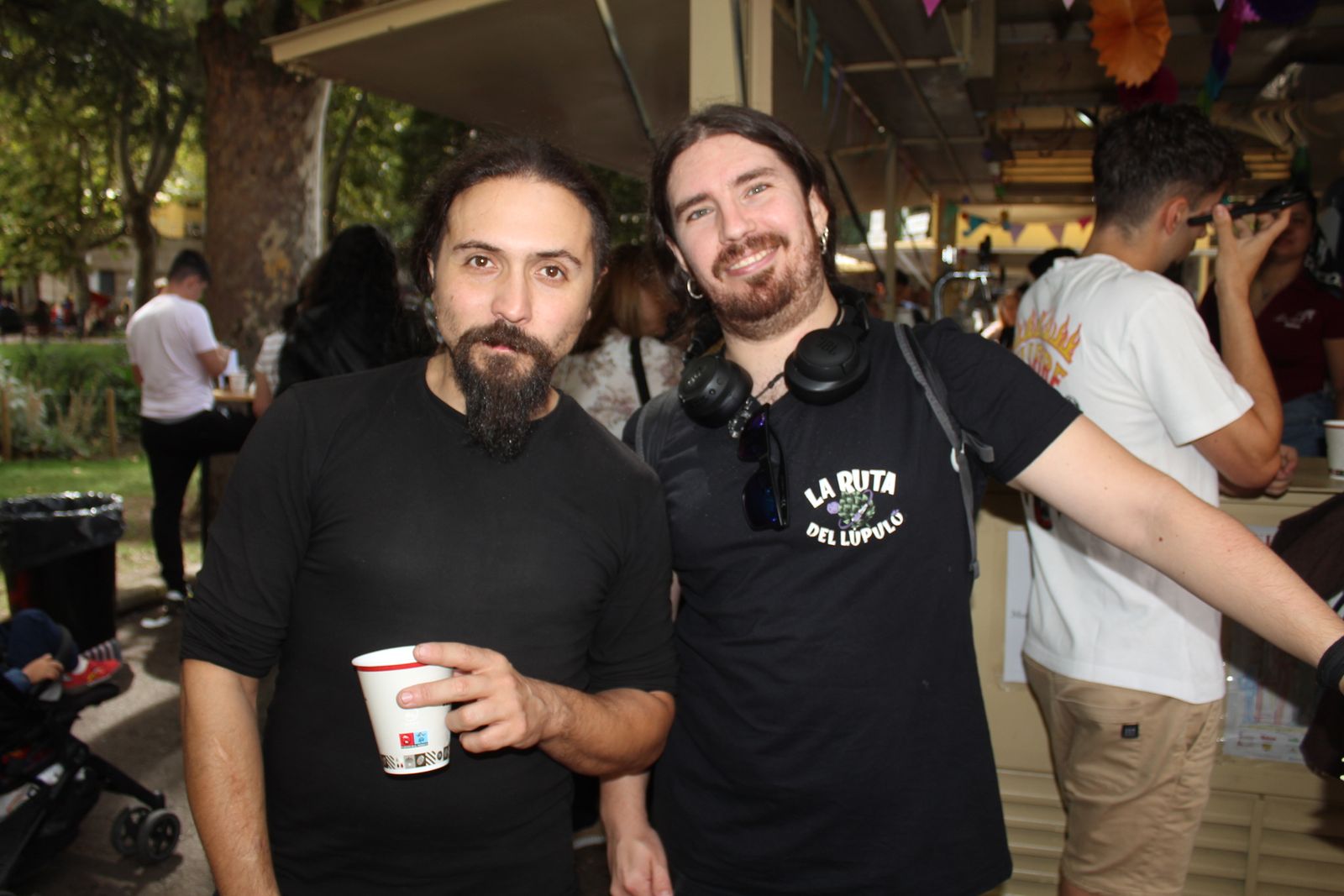 Ambiente en la Feria de Día en el mediodía de este viernes