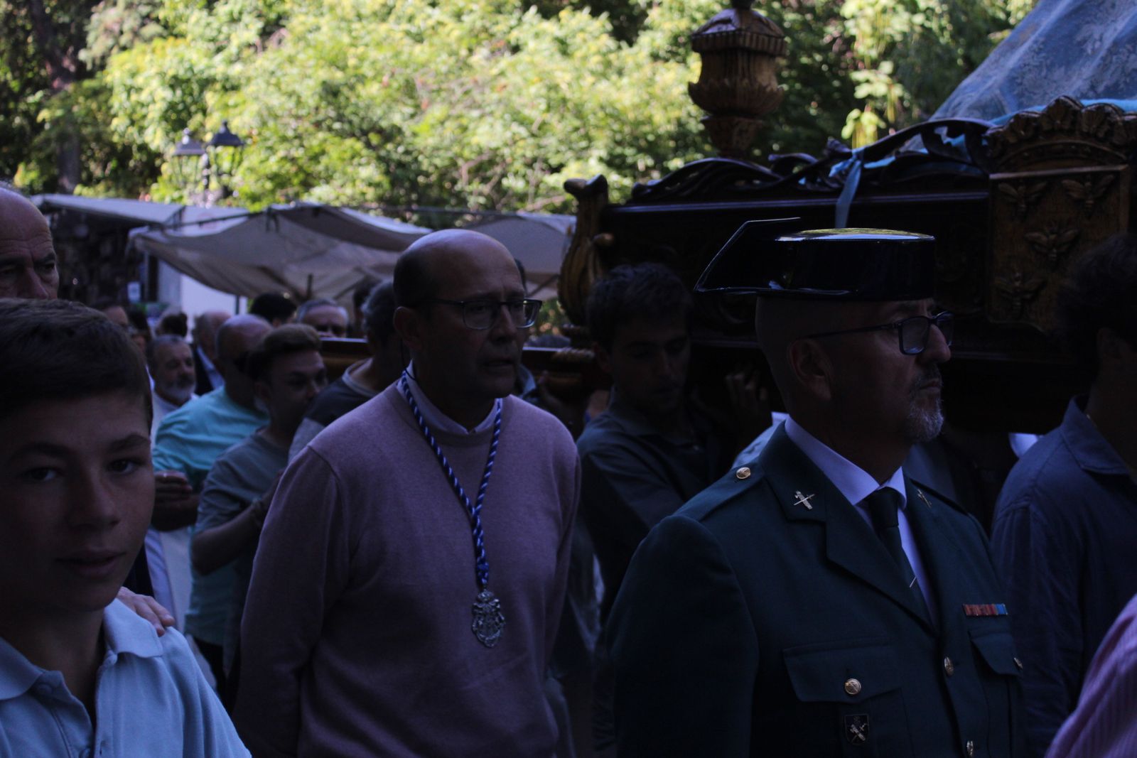 Béjar, misa y procesión en el santuario de Nuestra Señora del Castañar