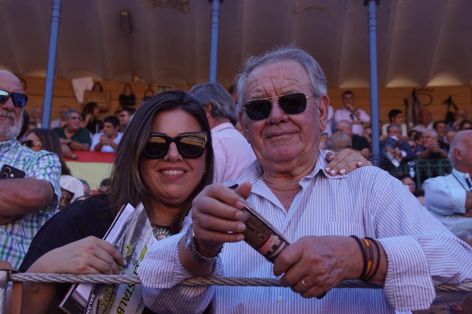 Así ha vivido la afición de La Glorieta el primer cartel de figuras de la feria: imágenes del ambiente en los tendidos y en el patio de cuadrillas