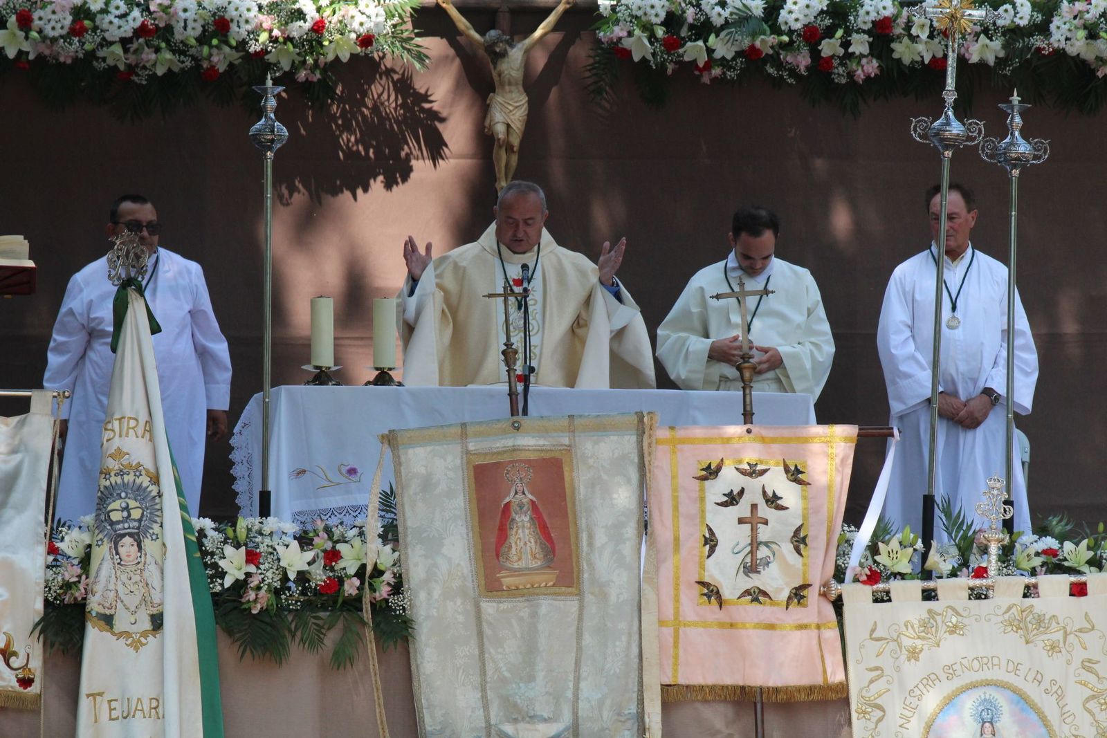 Misa y procesión de las fiestas de la Virgen de la Salud