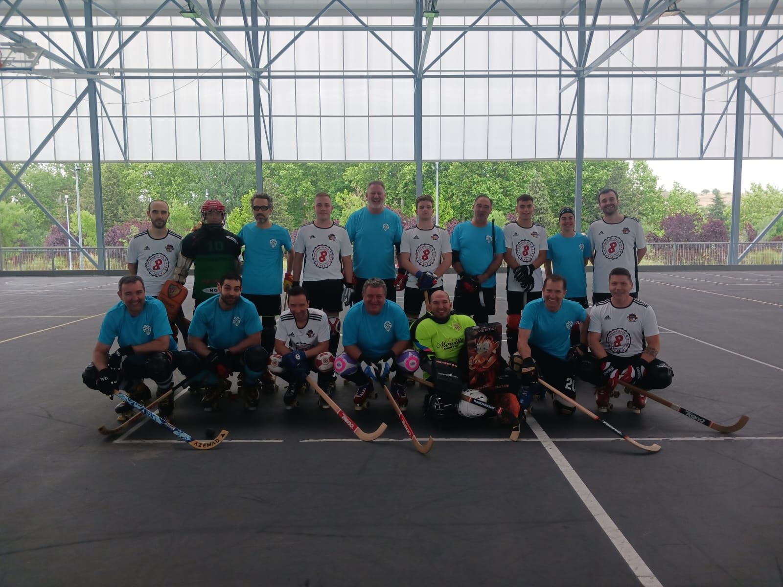 Veteranos del Club de Hockey Charro