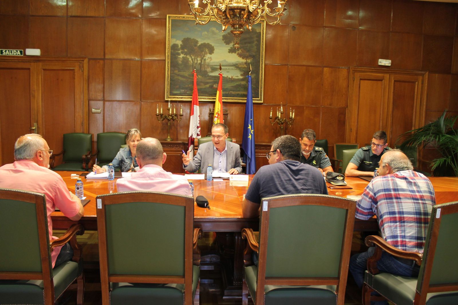 Tierra del Pan de prepara en materia de seguridad ante el inicio de sus fiestas