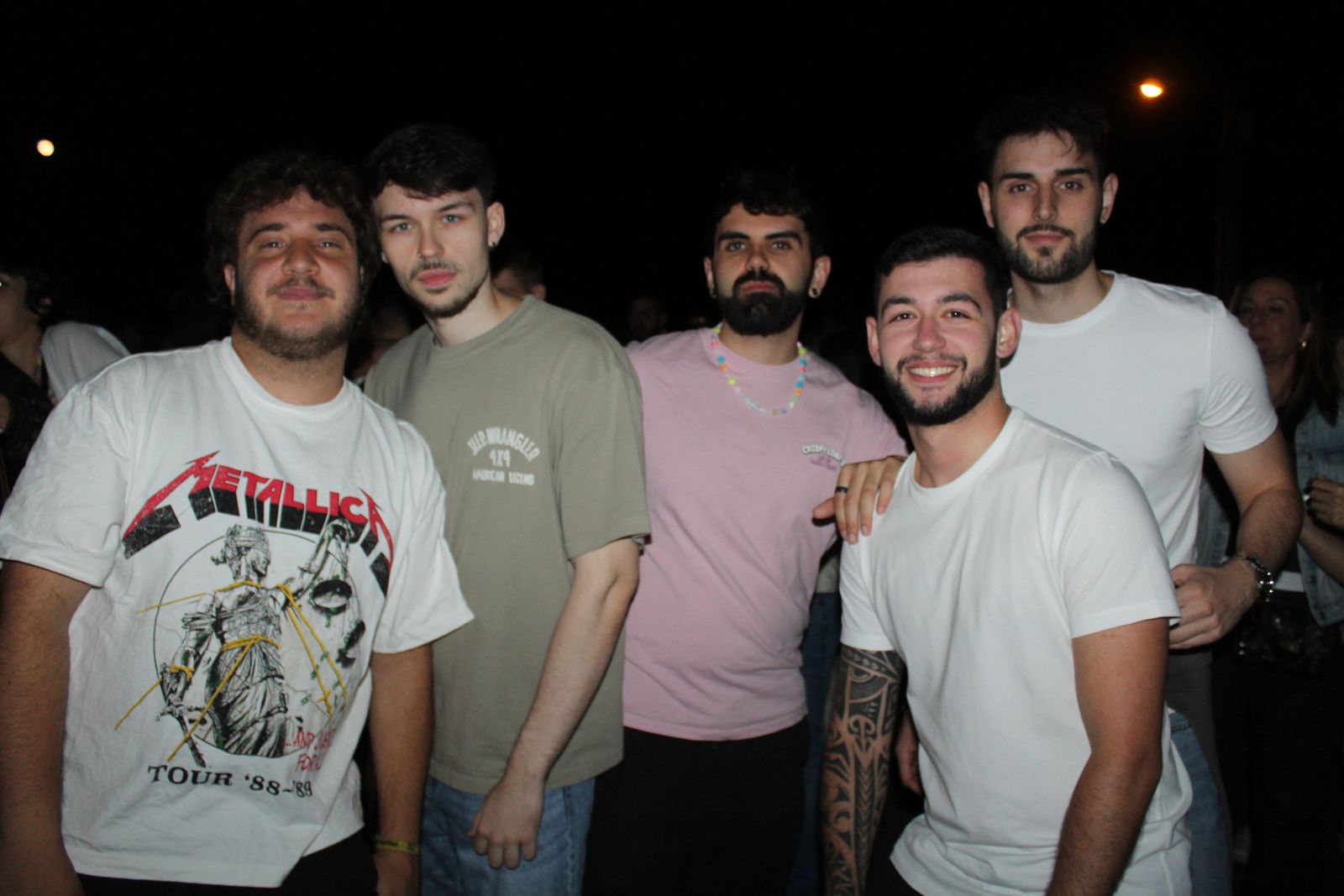 Salamanca de noche, sábado 9 de agosto