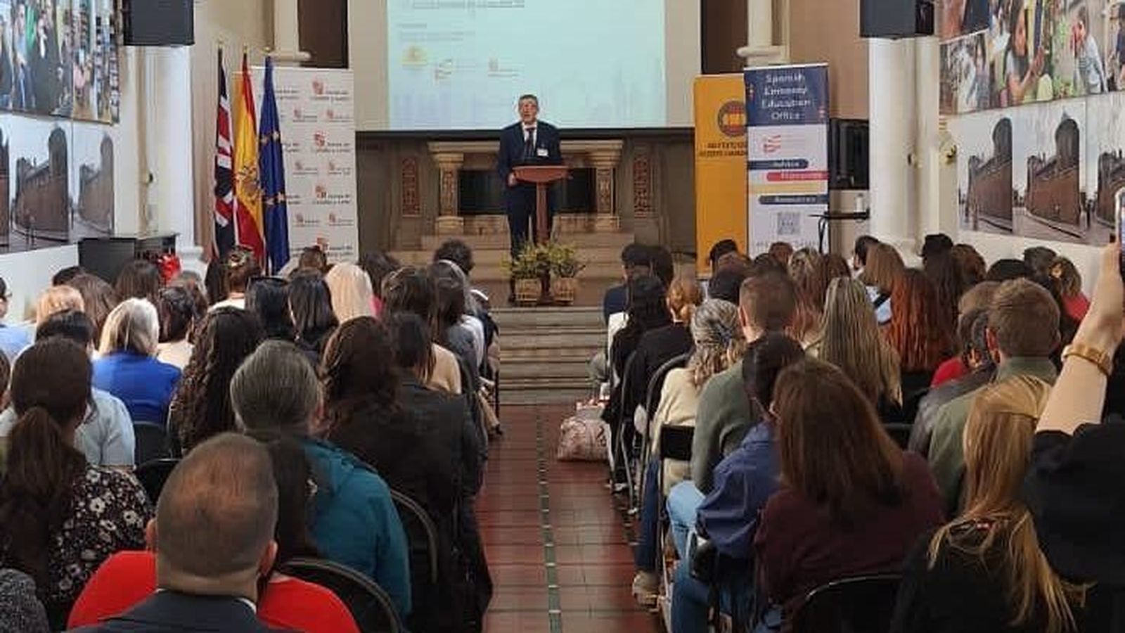'Salamanca, Ciudad del Español’ refuerza su promoción en Reino Unido en los talleres ELE del Instituto Español Vicente Cañada Blanch de Londres