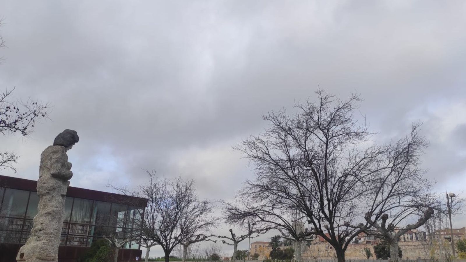 Nubes Zamora invierno