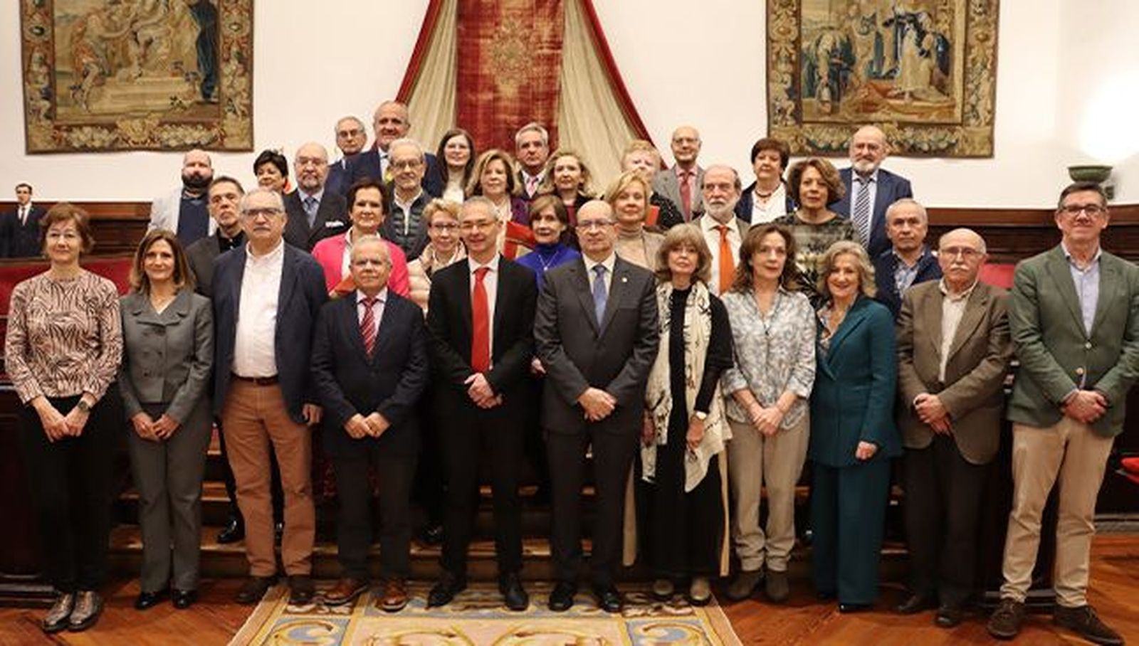 La USAL homenajea a medio centenar de profesores que alcanzan la edad de jubilación. Foto USAL