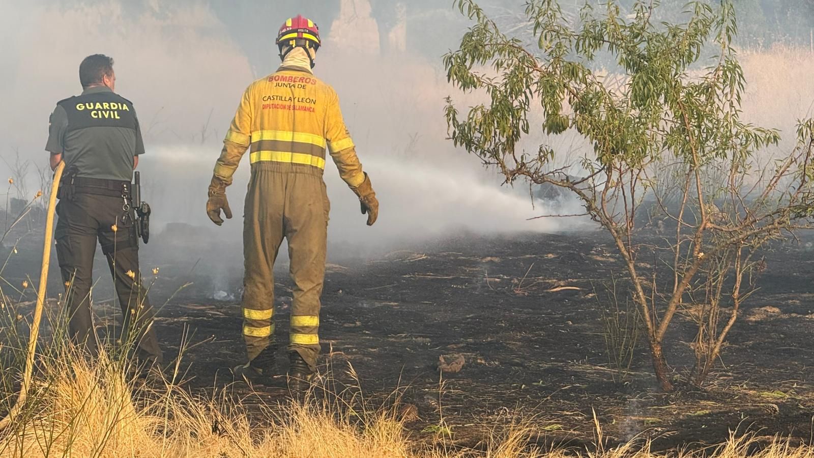 Incendio en Cabrerizos