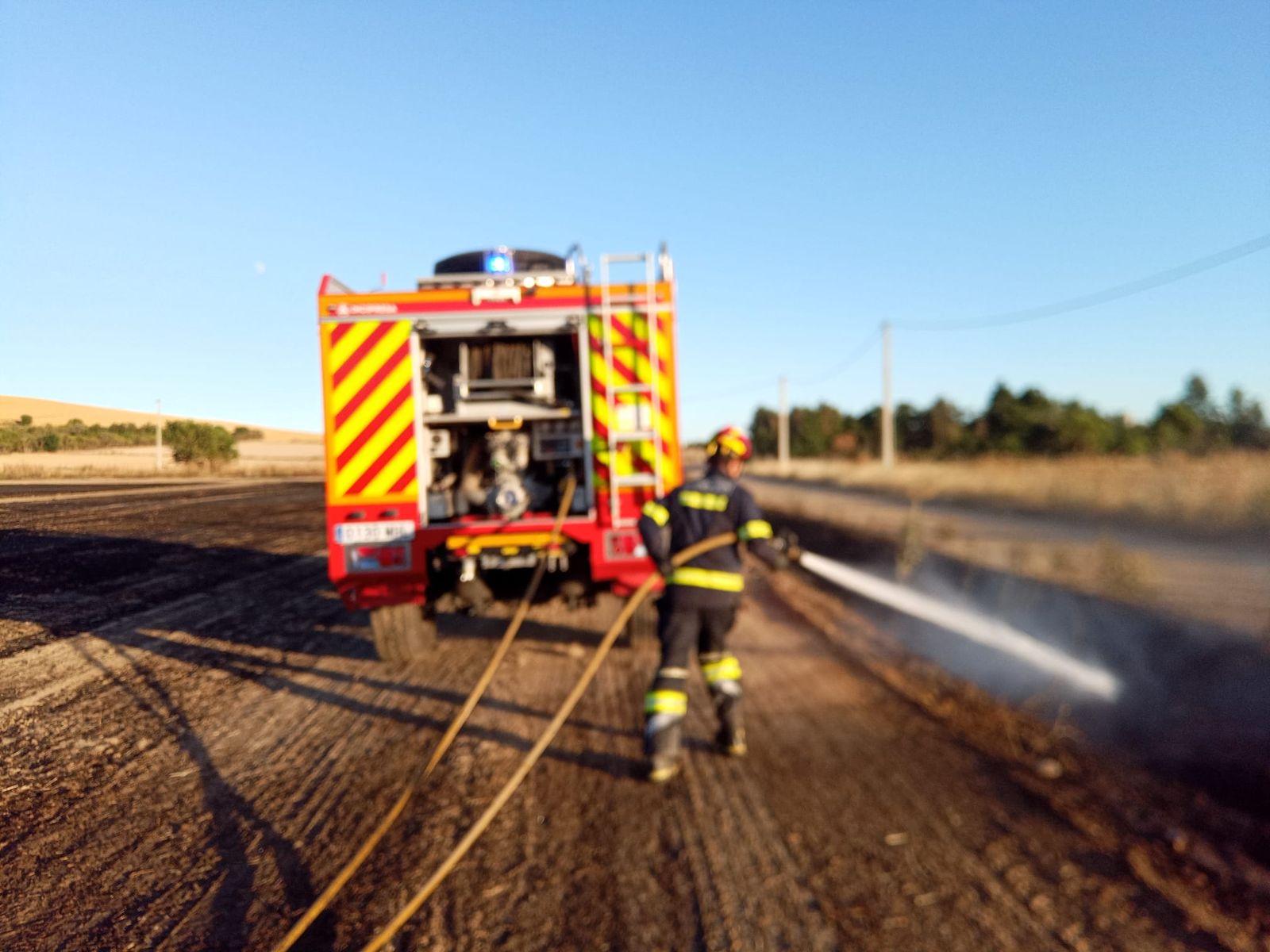 incendio Coreses. Archivo