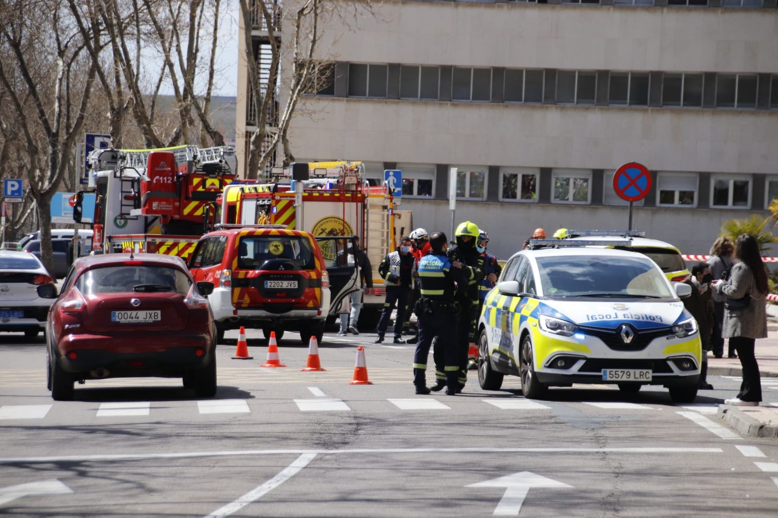 Incendio en el Hospital Virgen de la Vega (8)