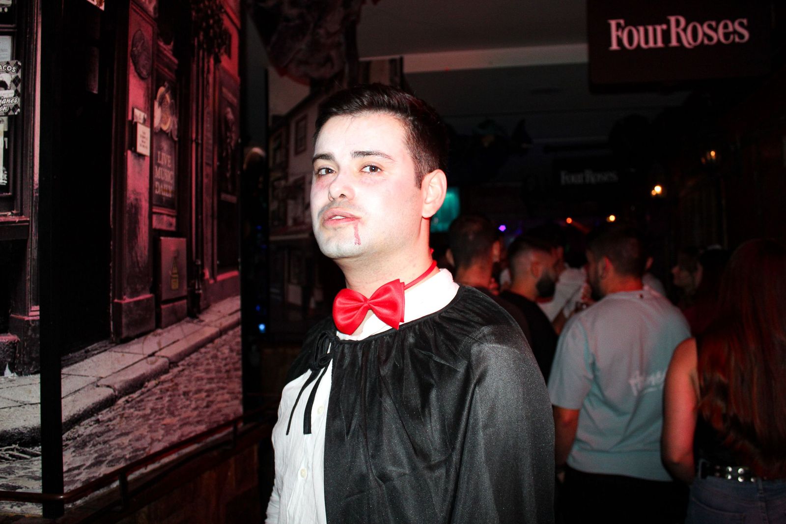 Salamanca de noche, viernes 31 de octubre