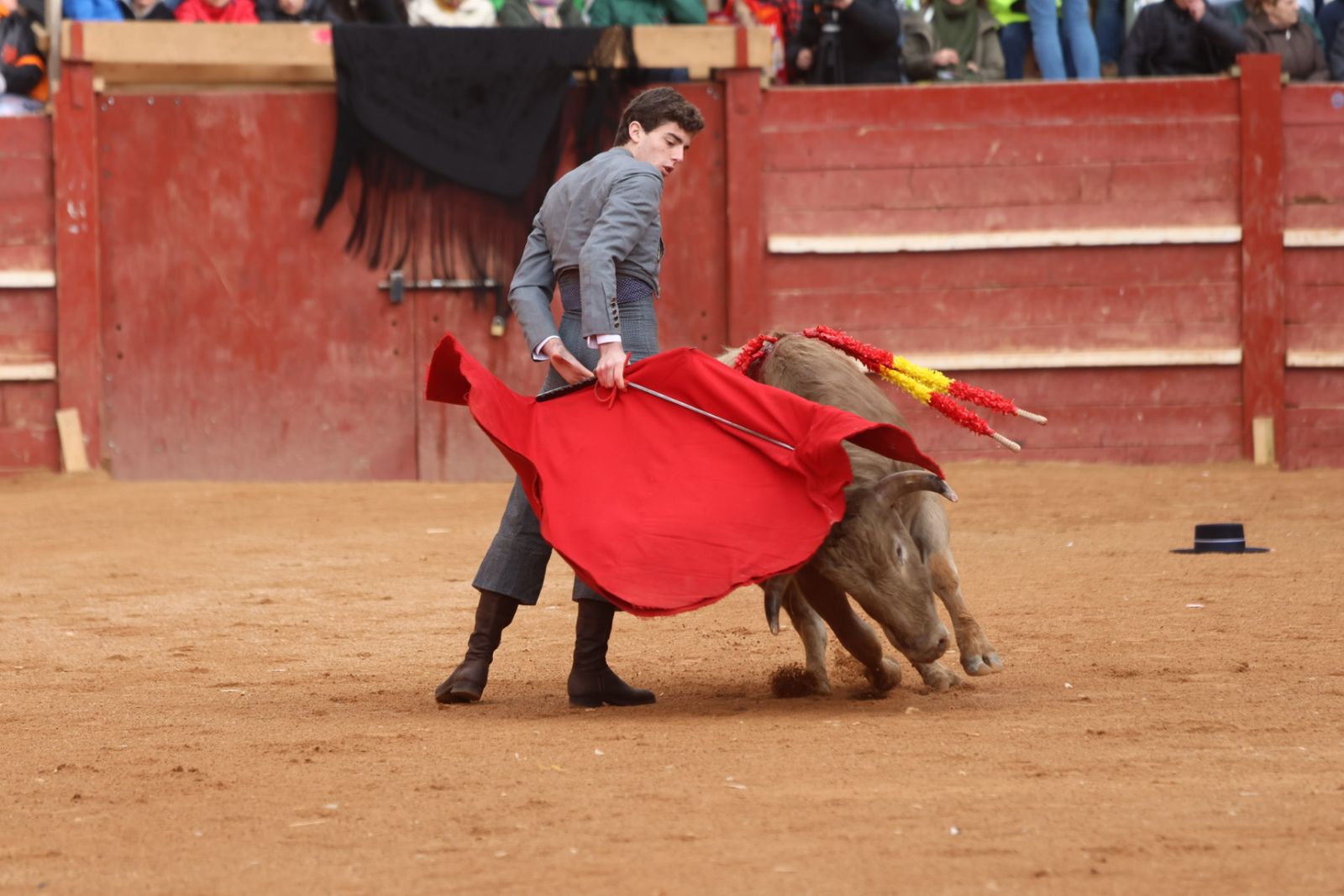 Novillada sin picadores del bolsín taurino y rejones en Ciudad Rodrigo