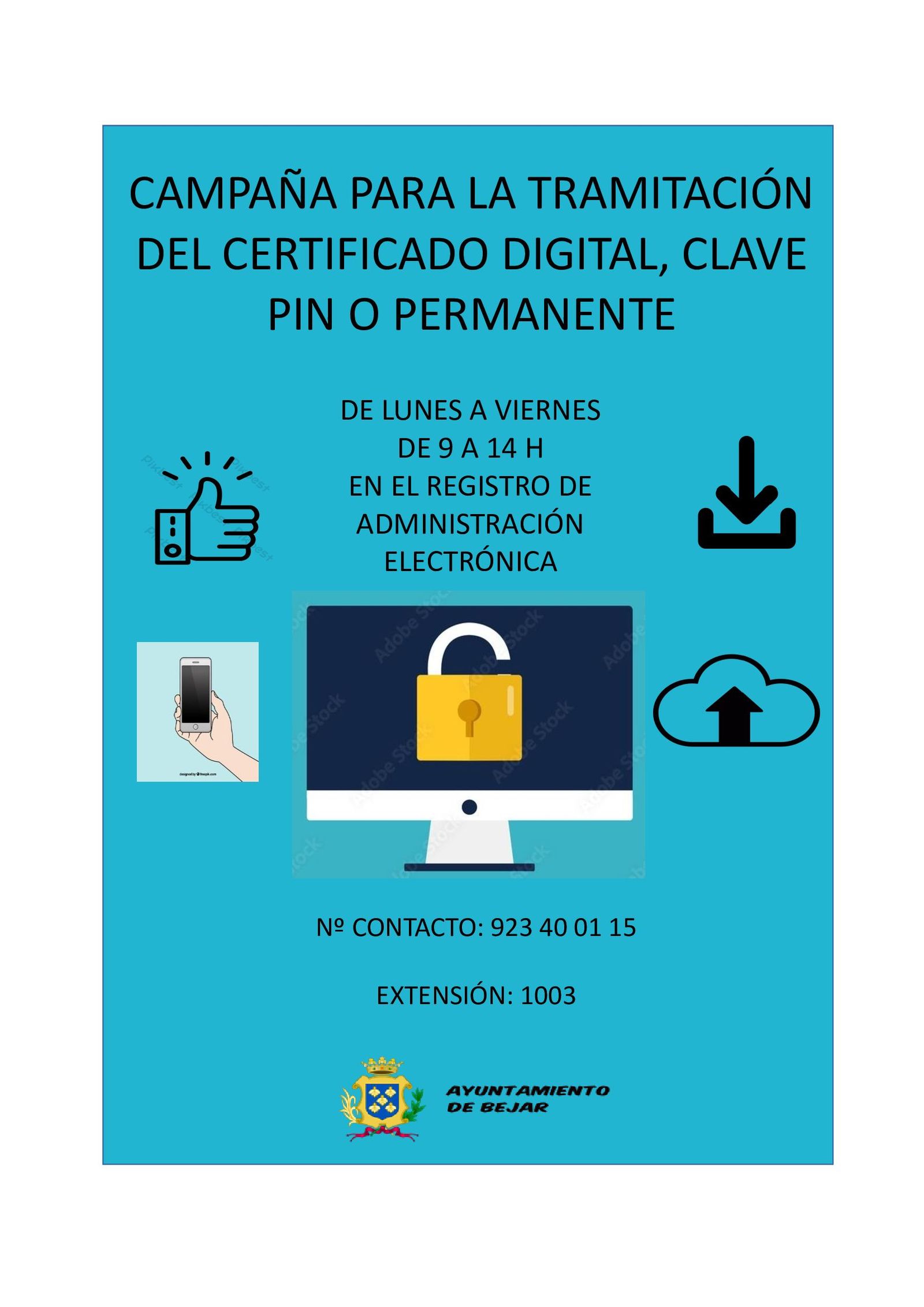 CARTEL CAMPAÑA CERTIFICADO DIGITAL
