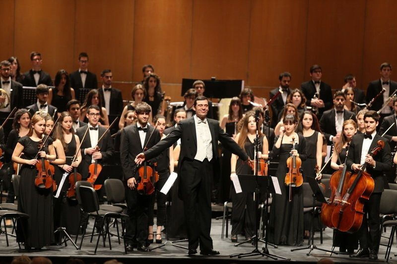 Último concierto del año de la orquesta sinfónica del Conservatorio Superior de Música