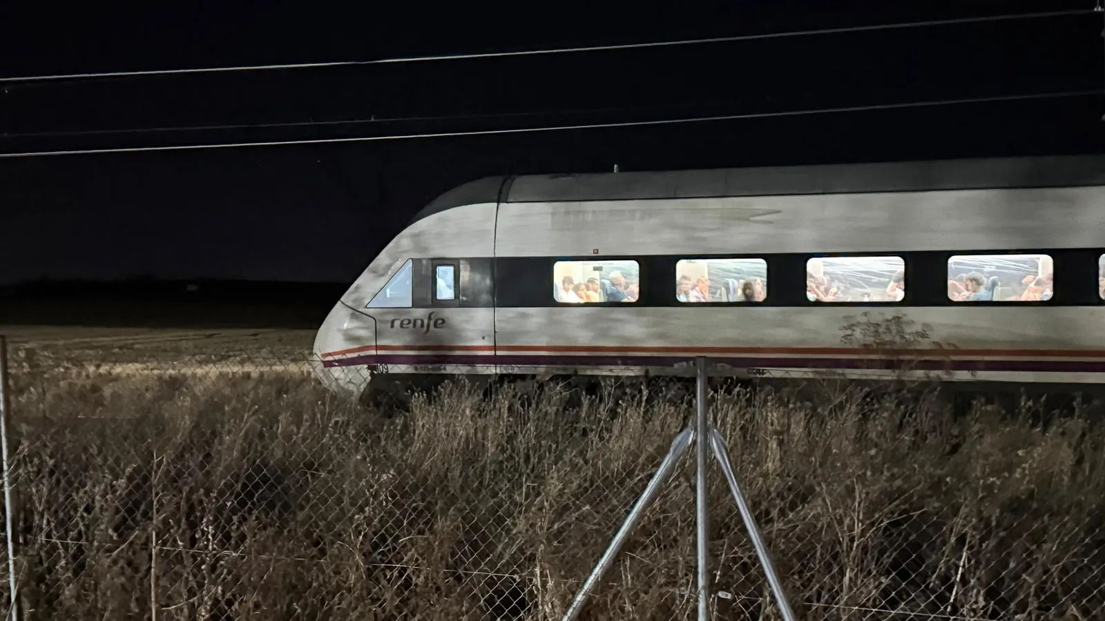 Tren detenido en Salamanca