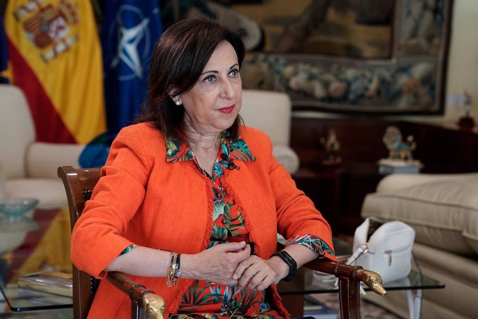 La ministra de Defensa, Margarita Robles. Foto EP
