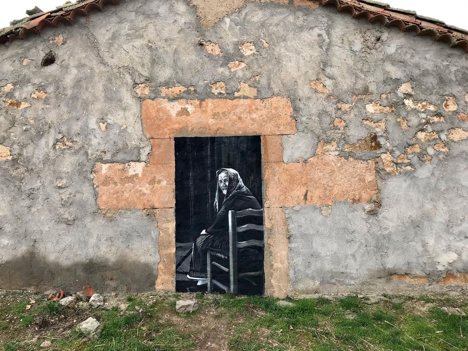 Trampantojo en Tirados de la Vega