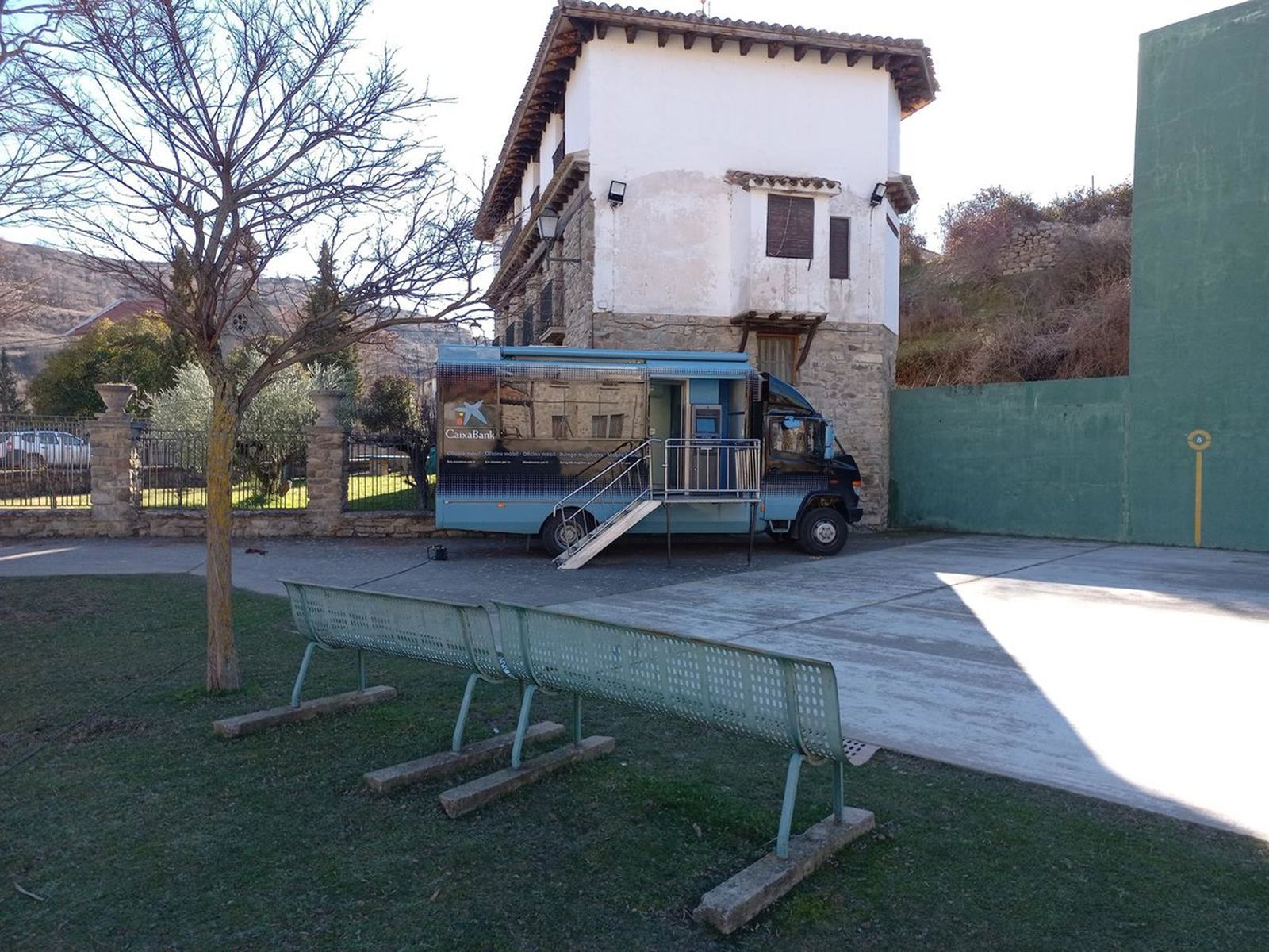 imagen de una oficina móvil