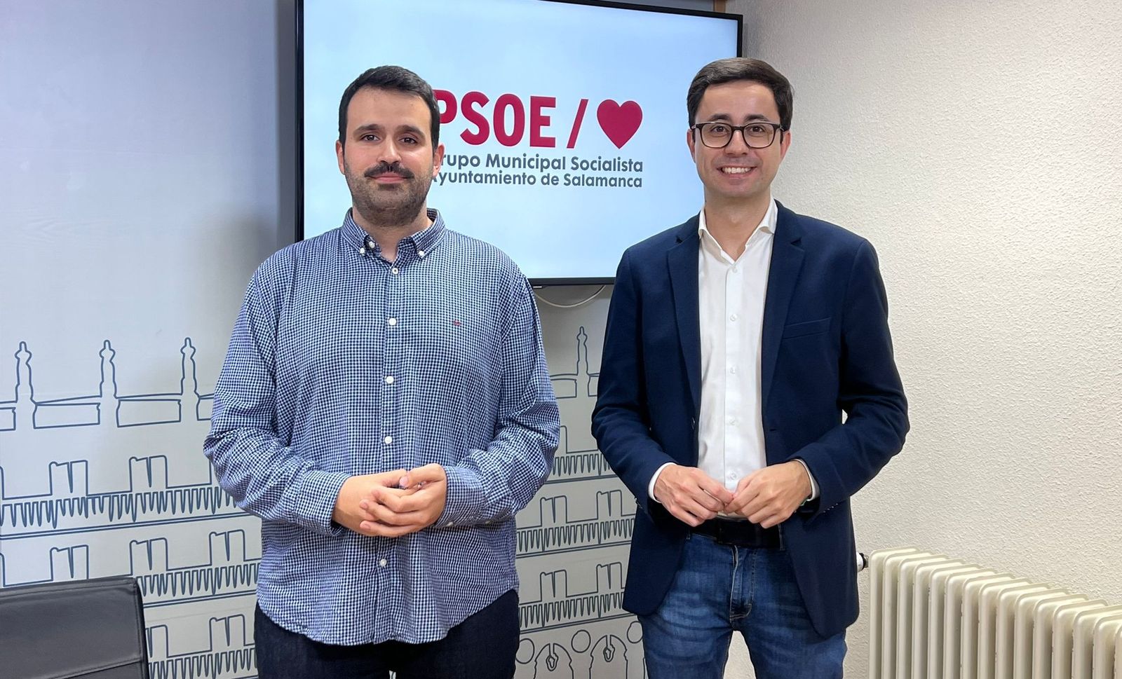 Álvaro Antolín y José Luis Mateos