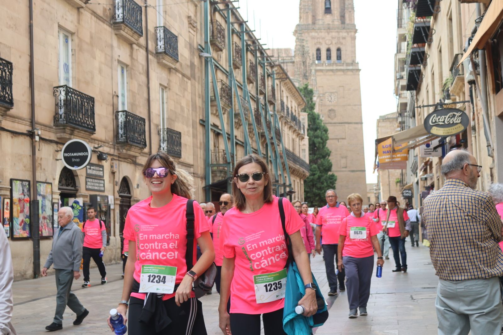 La marcha contra el cáncer vuelve a Salamanca un año más