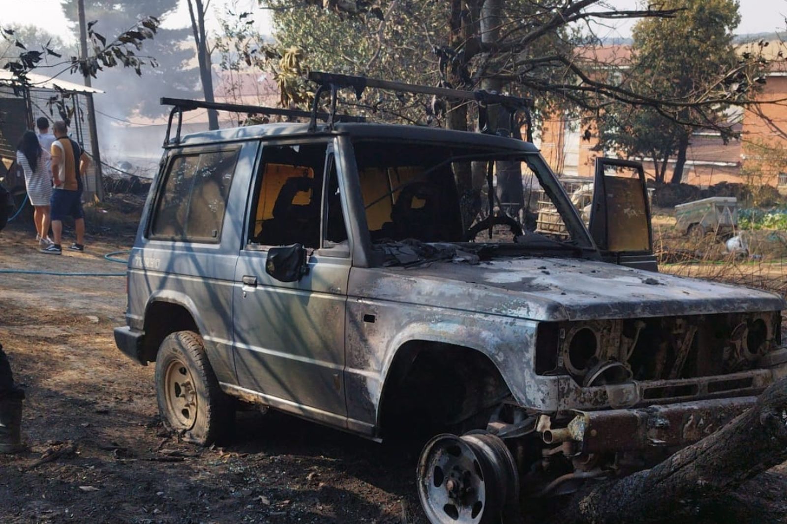 Incendio en Alcañices