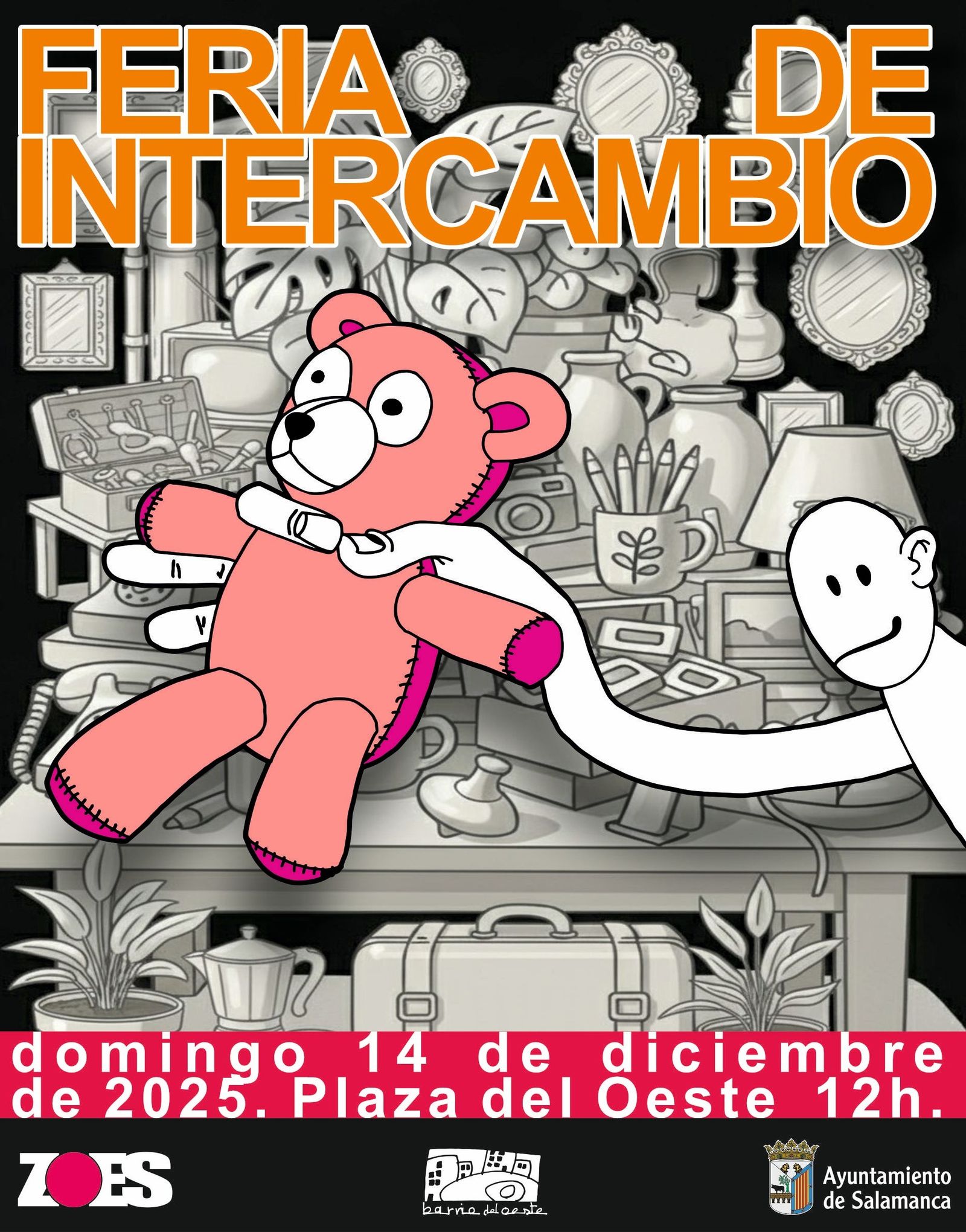 Feria del Intercambio en el barrio del Oeste