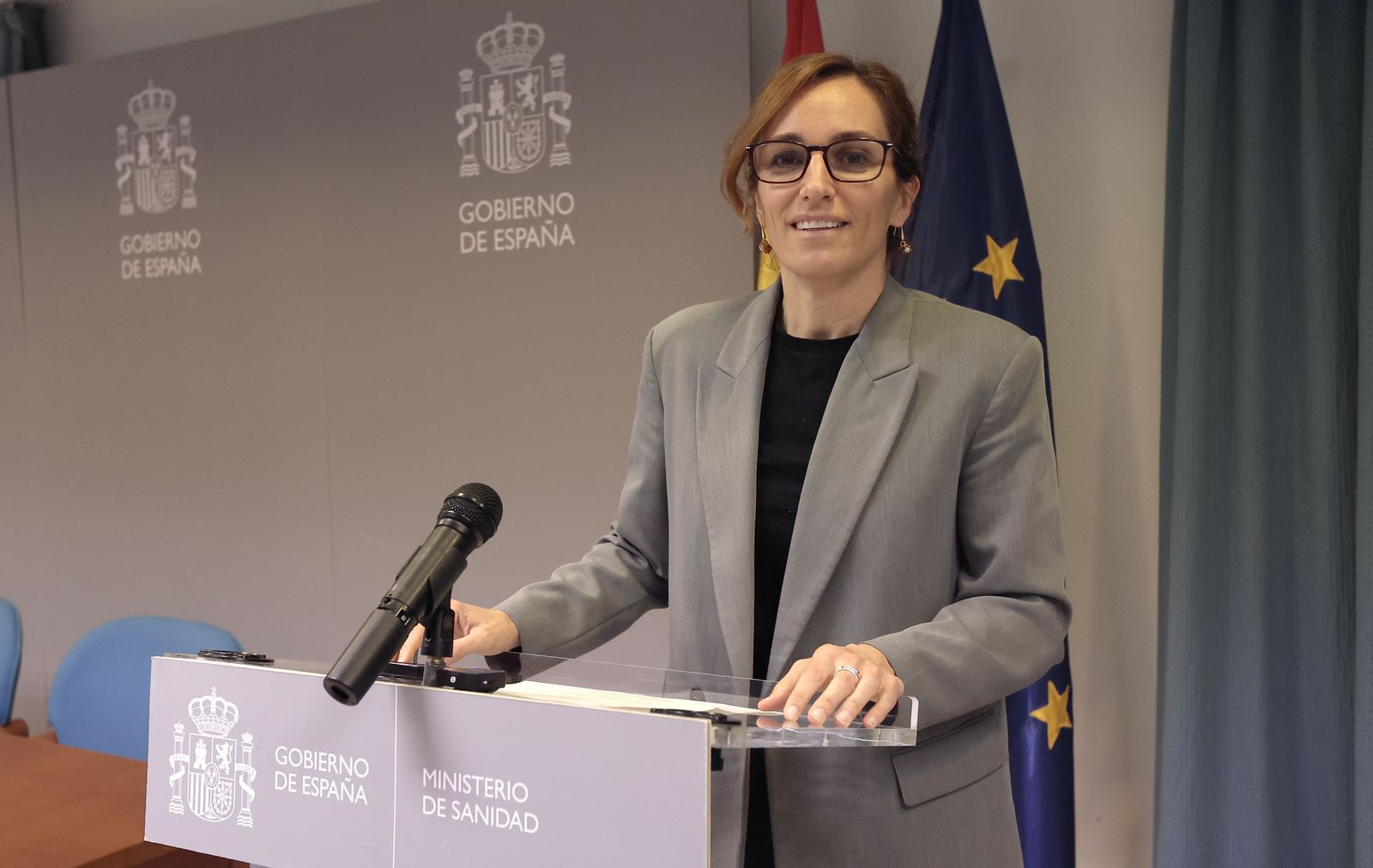 La ministra de Sanidad, Mónica García, preside la reunión del Consejo Interterritorial del Sistema Nacional de Salud. Juan Lázaro - ICAL.