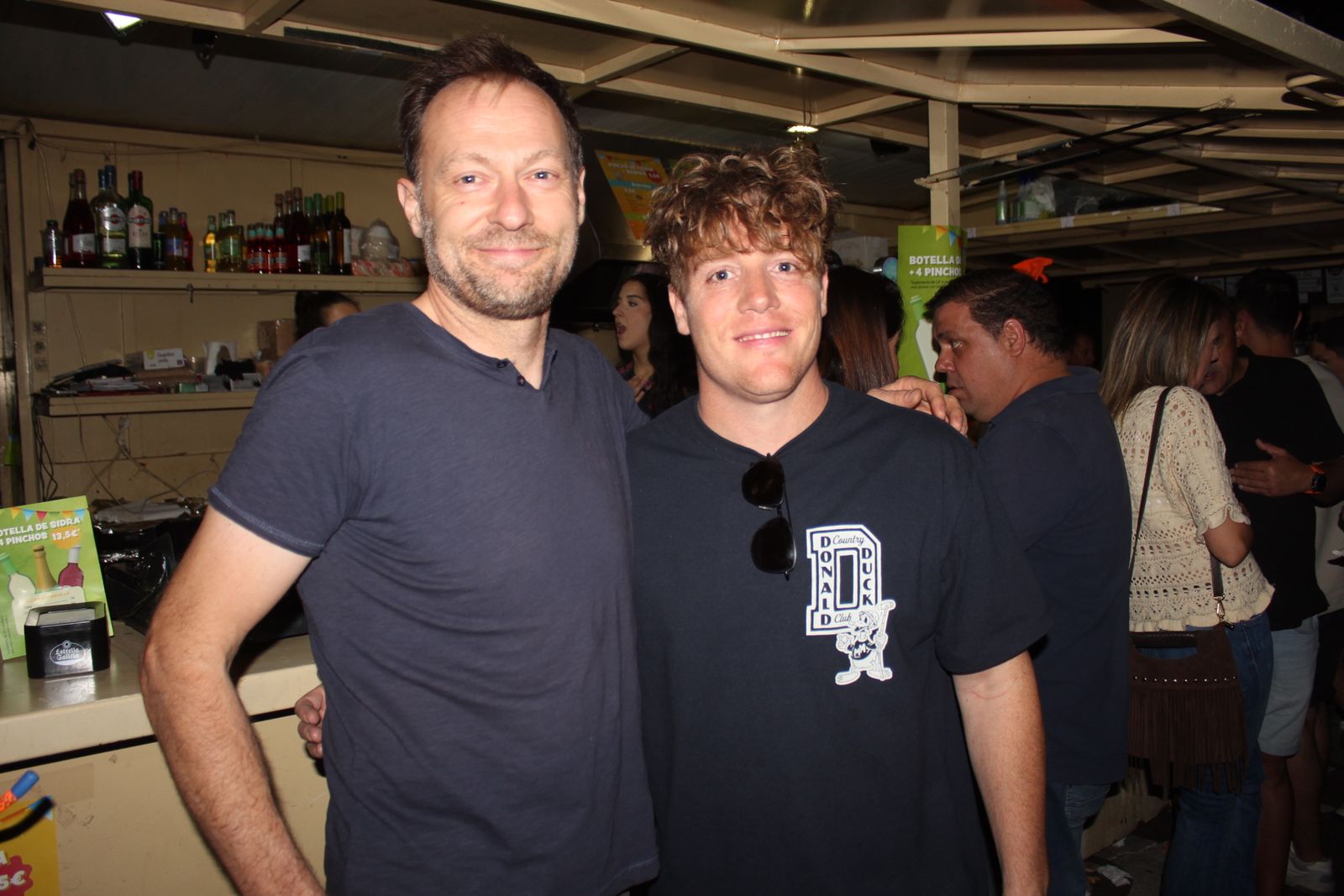 Ambiente en la Feria de Día en la tarde de este lunes