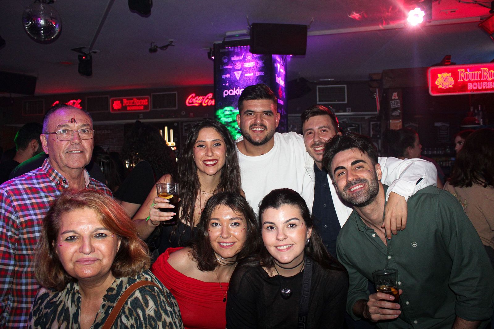 Salamanca de noche, sábado 18 de octubre