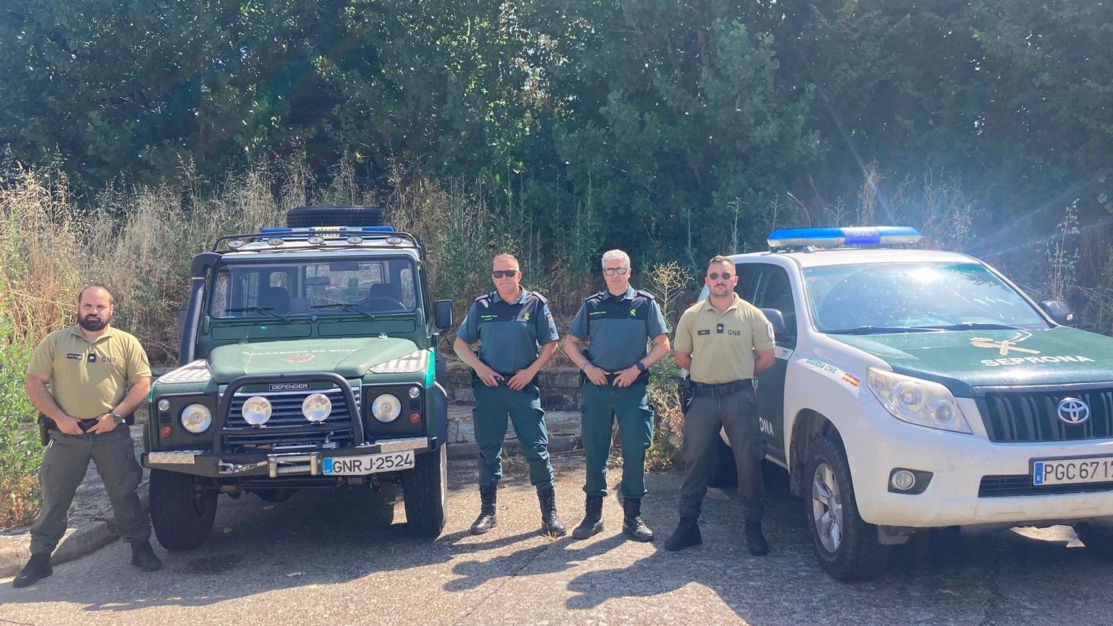 La Guardia Civil de Zamora y la GNR unen fuerzas contra incendios y fraudes hídricos