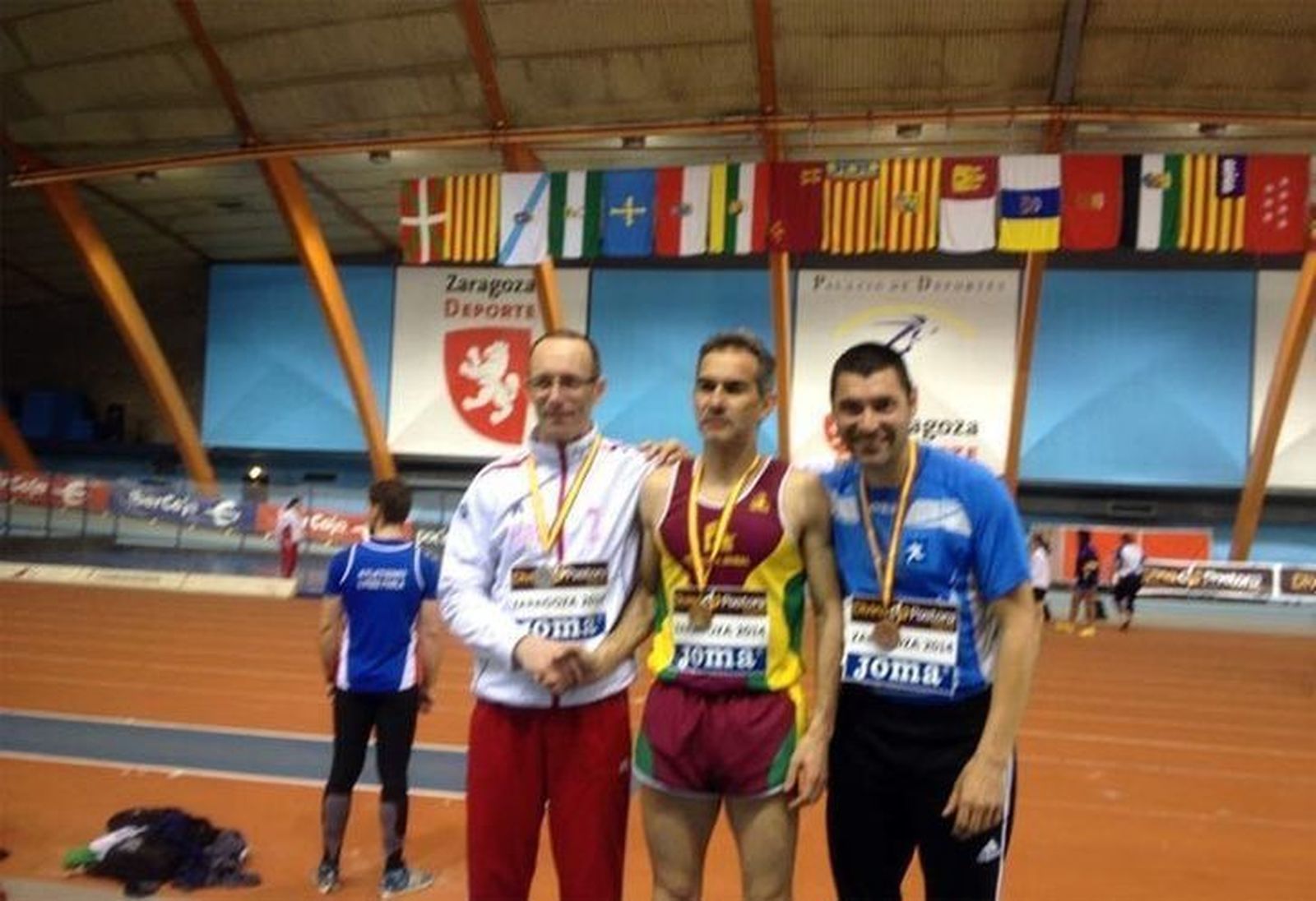 Juan Luis Álvarez, campeón de España de pentatlón en sala en la categoría M45