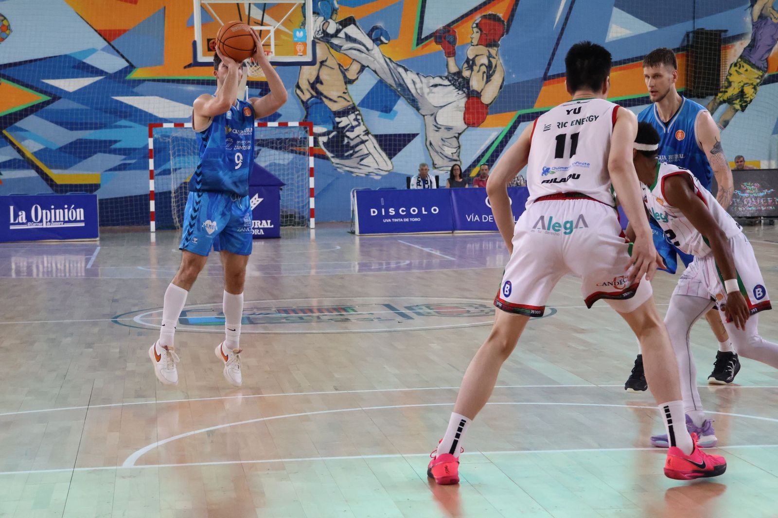 GALERÍA | Revive en imágenes el partido entre el CB Zamora y Alega Cantabria