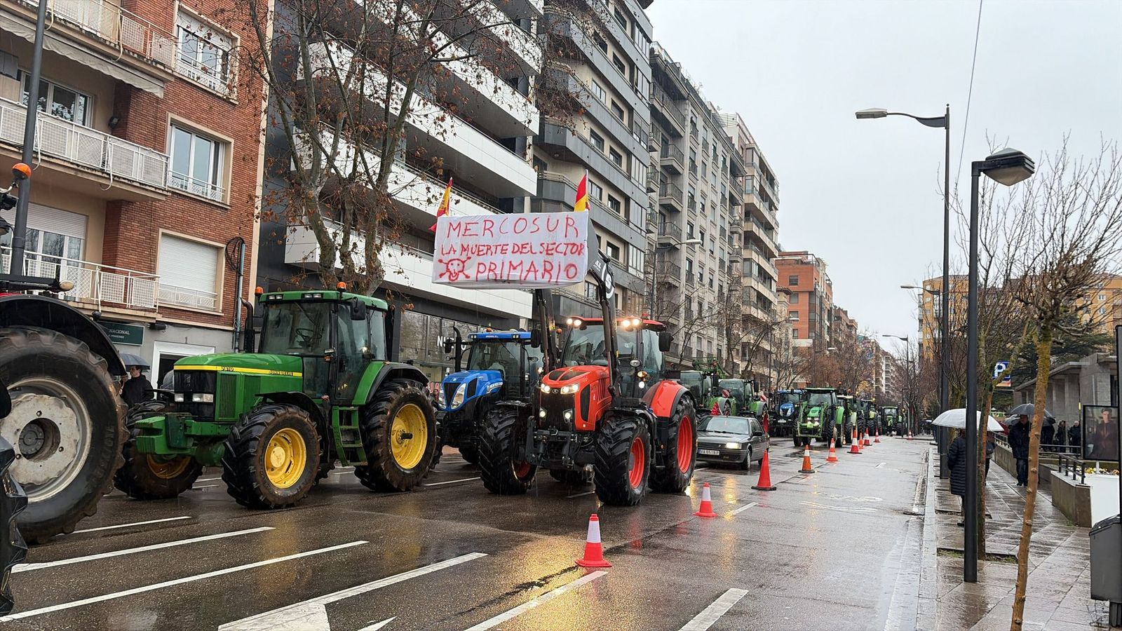 Tractorada en Zamora