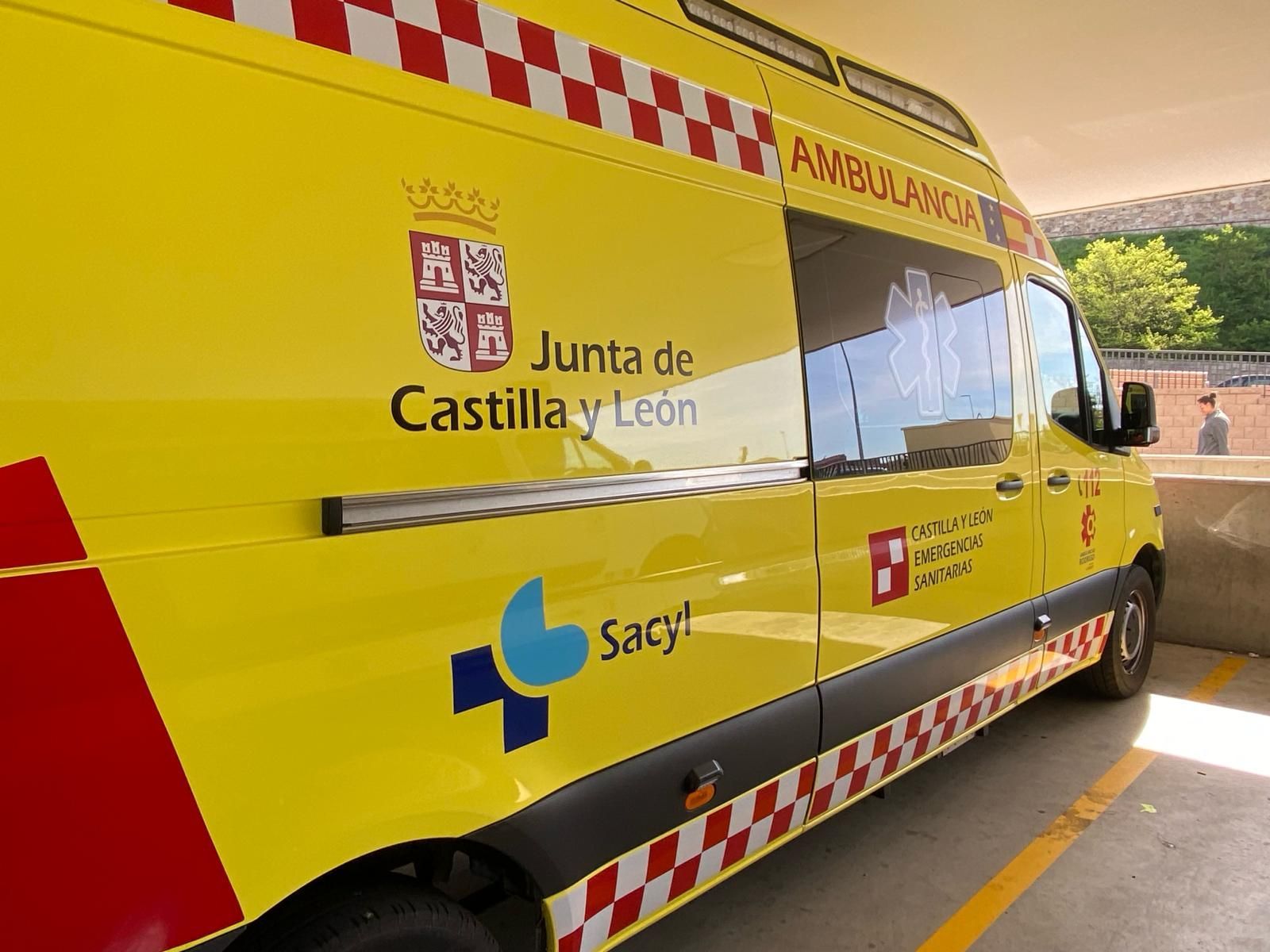 Ambulancia. Foto de archivo