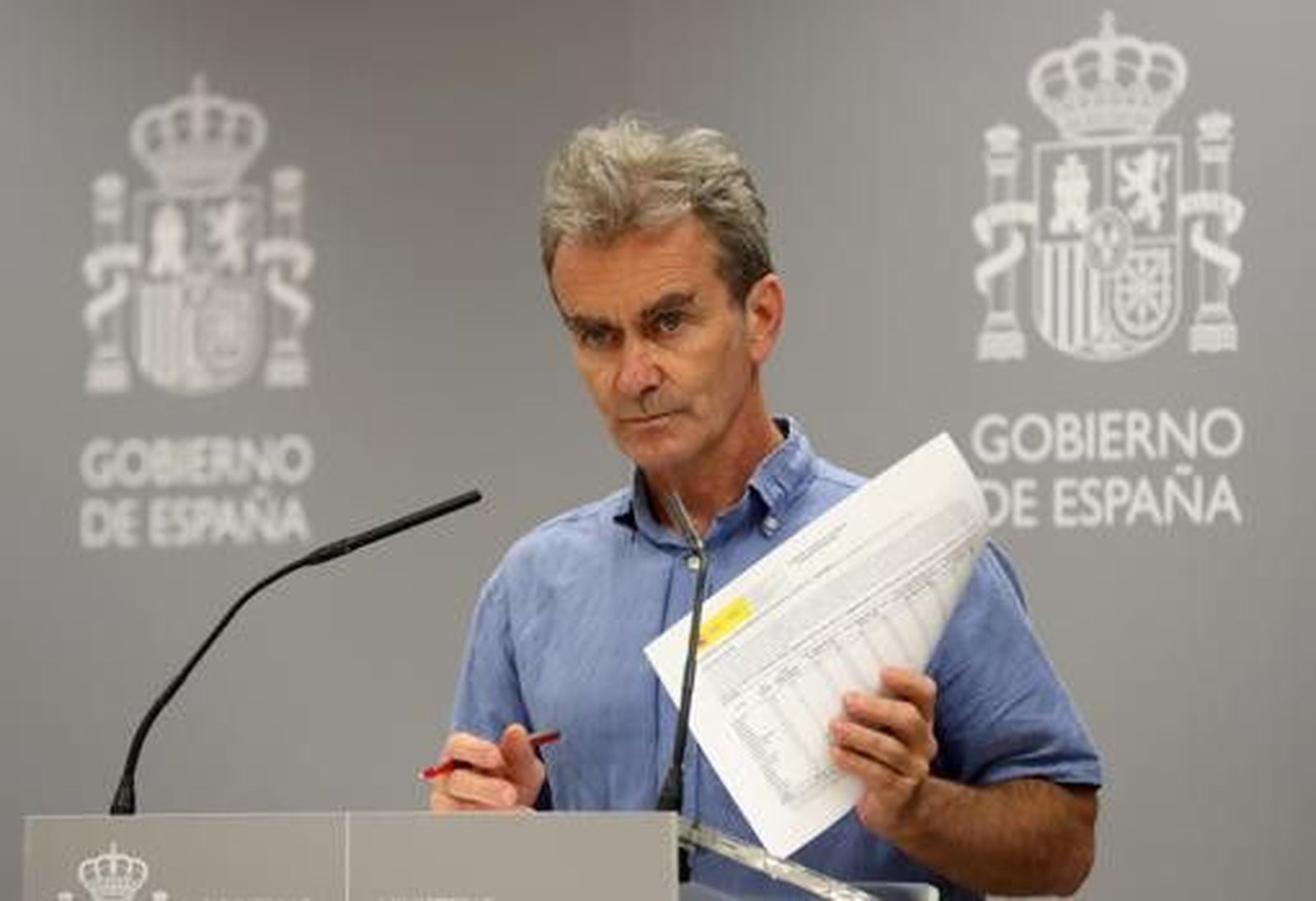 Fernando simon pelo corto