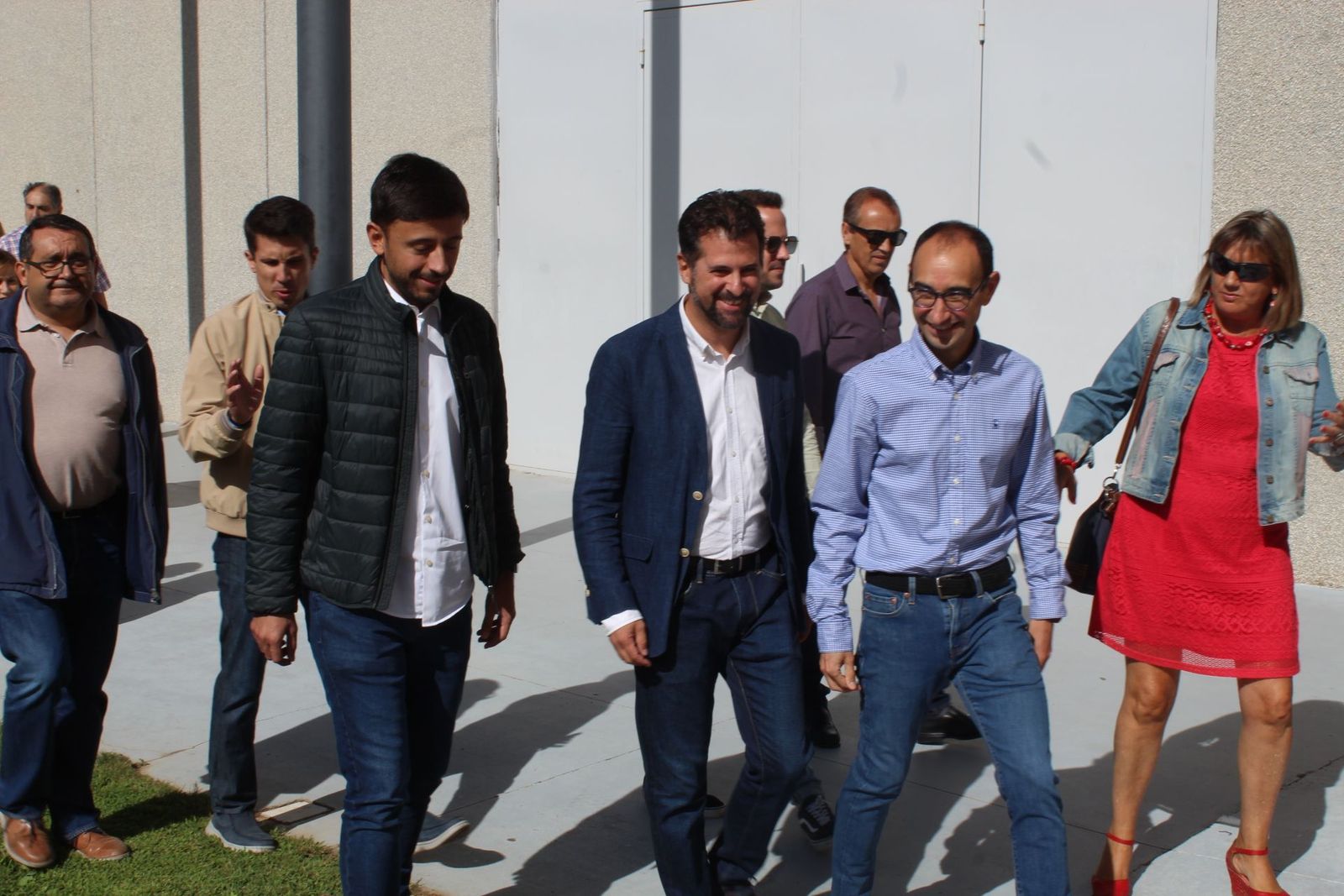 Luis Tudanca visita Salamaq