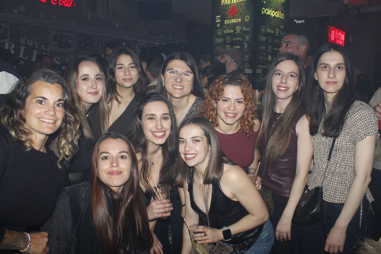 Salamanca de noche, sabado 28 de marzo