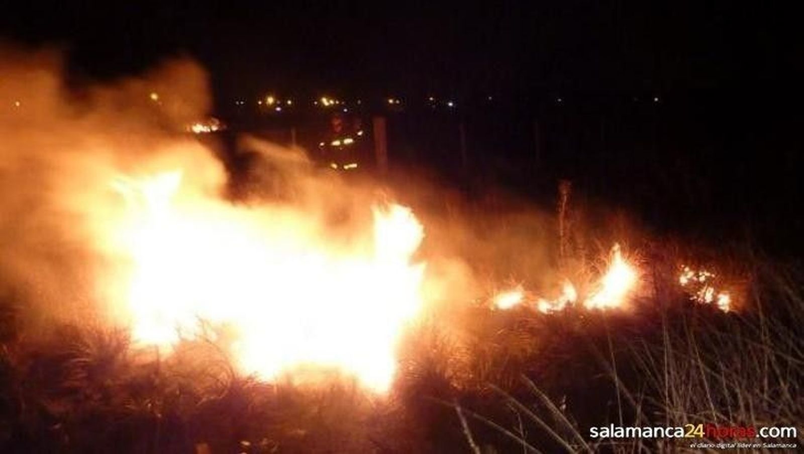 El incendio que calcinó casi tres hectáreas en Hinojosa de Duero, controlado El incendio que calcinó casi tres hectáreas en Hinojosa de Duero, controlado