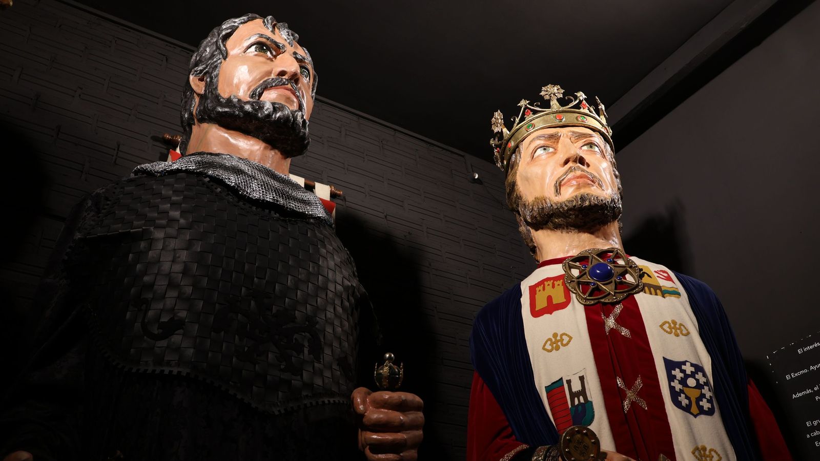 Las gigantescas piezas que protagonizan el museo de la asociación