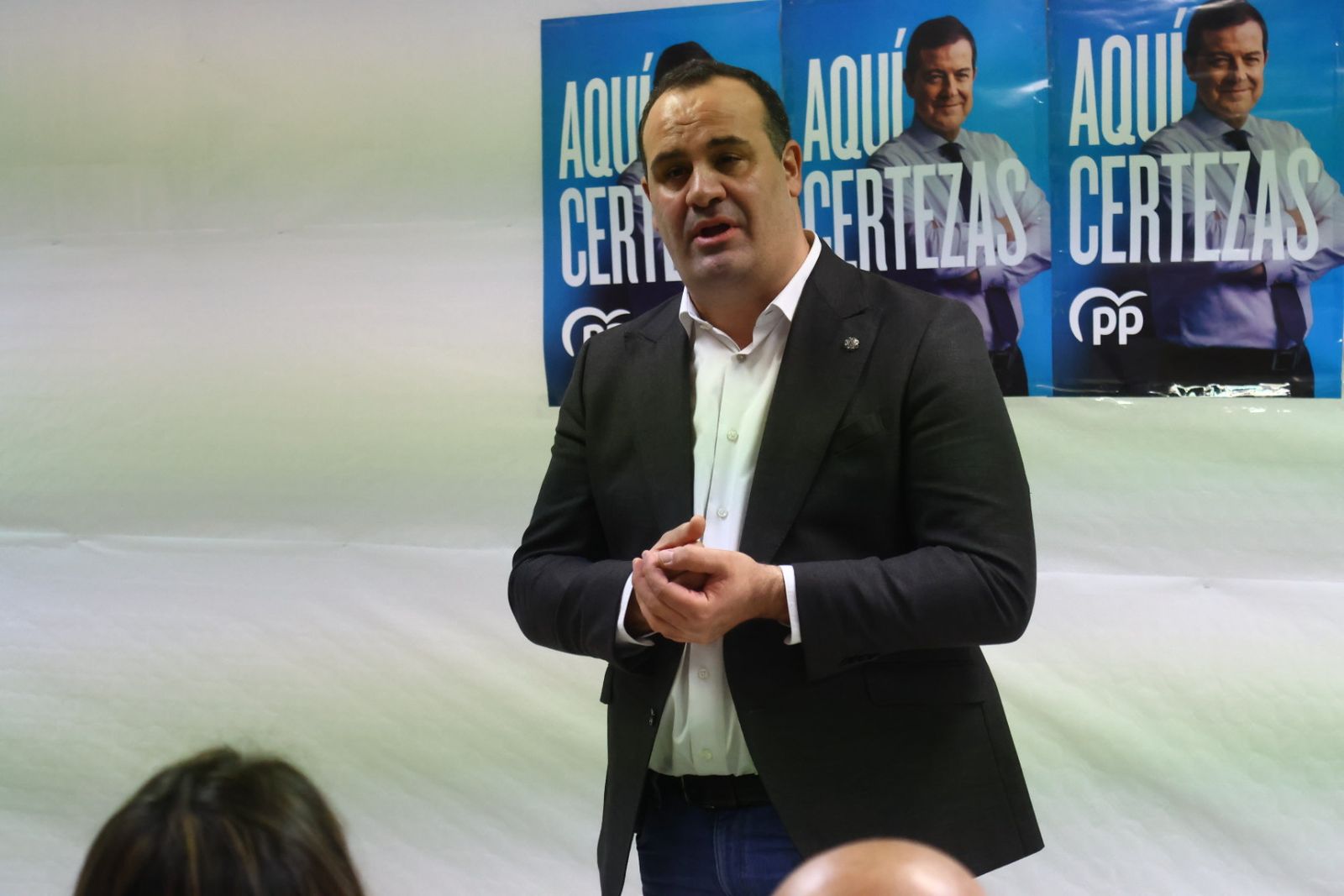 Alfonso Fernández Mañueco visita Santa Marta