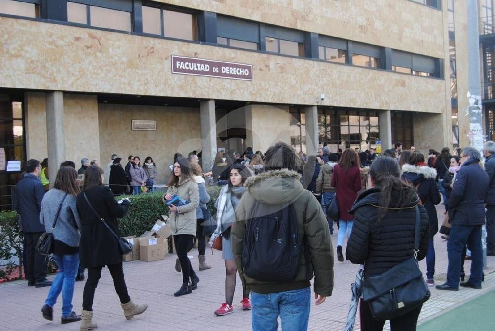 Foto de archivo exámenes MIR en la Facultad de Derecho