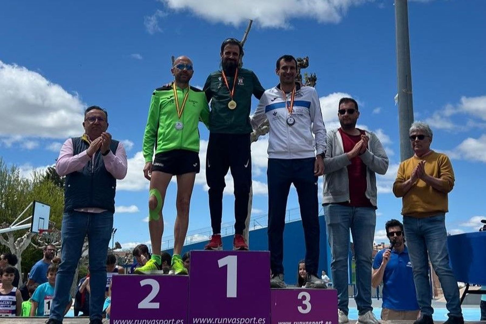 Podio M45 cto Auto. de la milla2025