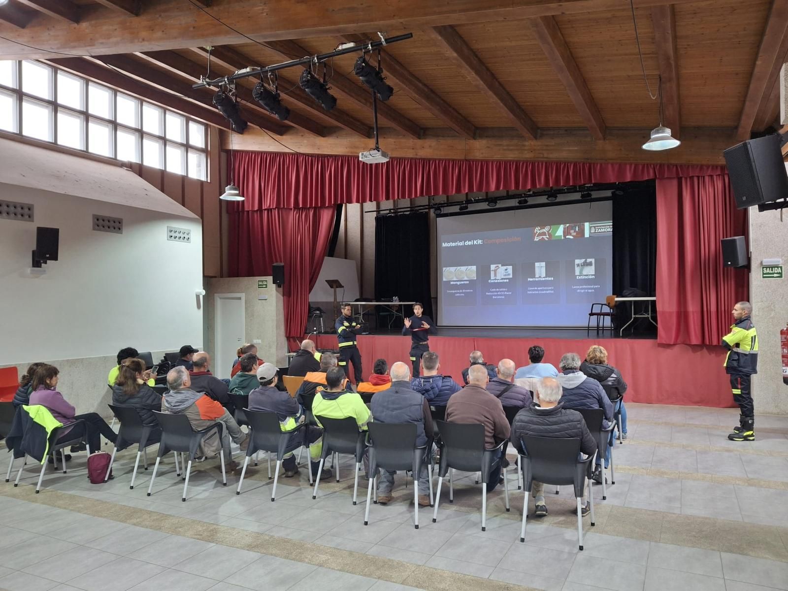 La jornada formativa en Alcañices celebrada este lunes