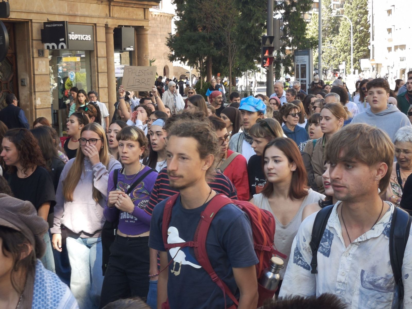 Manifestación por Palestina