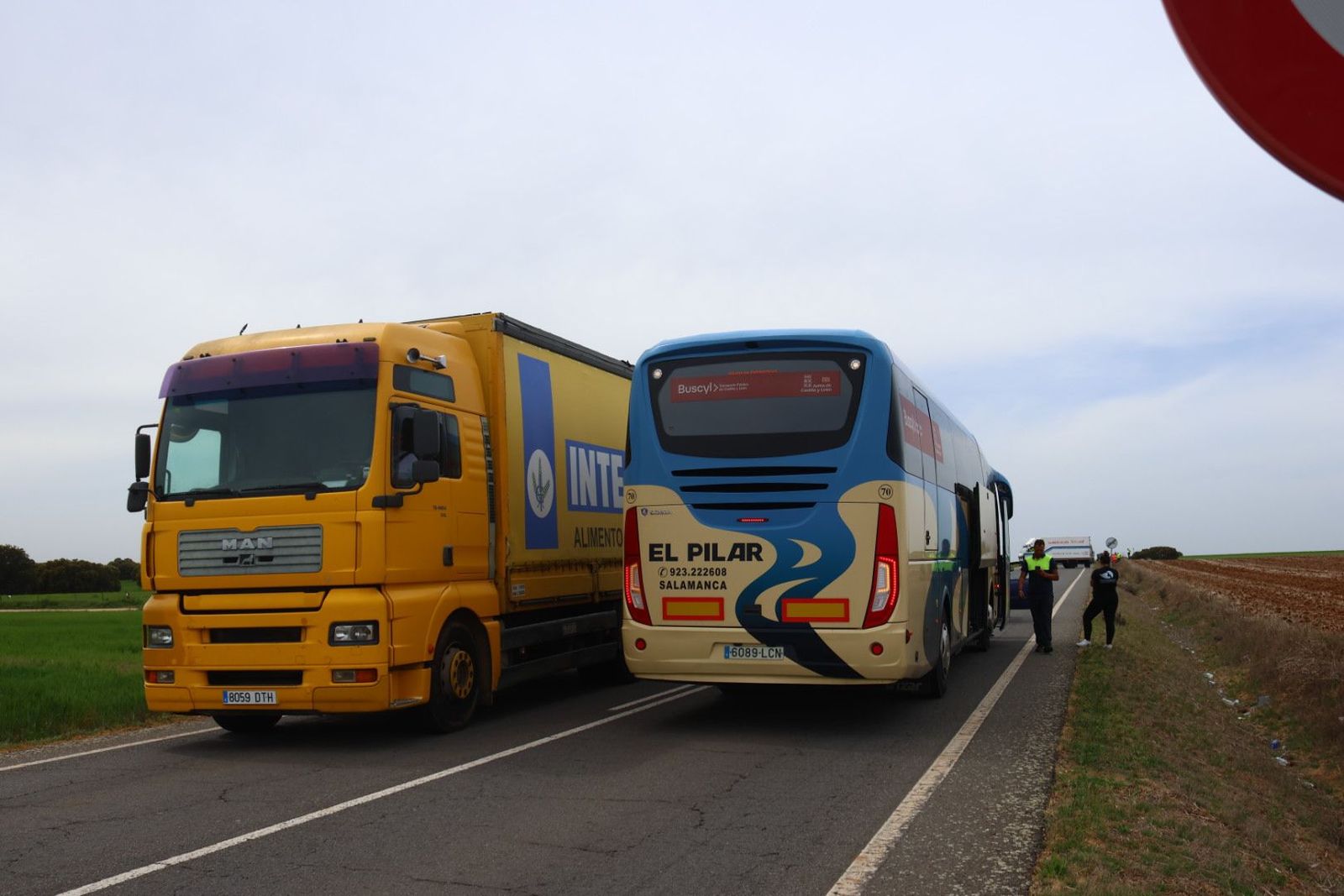 Accidente en Parada de arriba