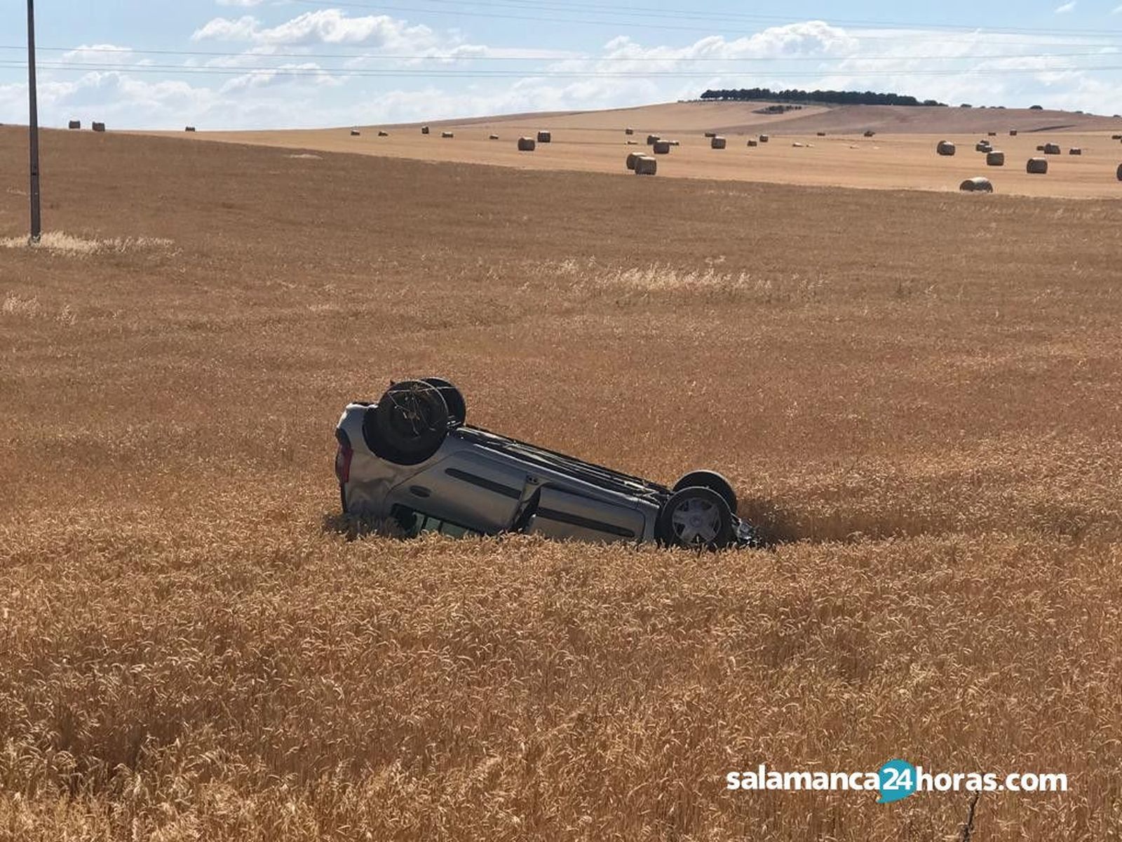 vuelco de turismo terradillos